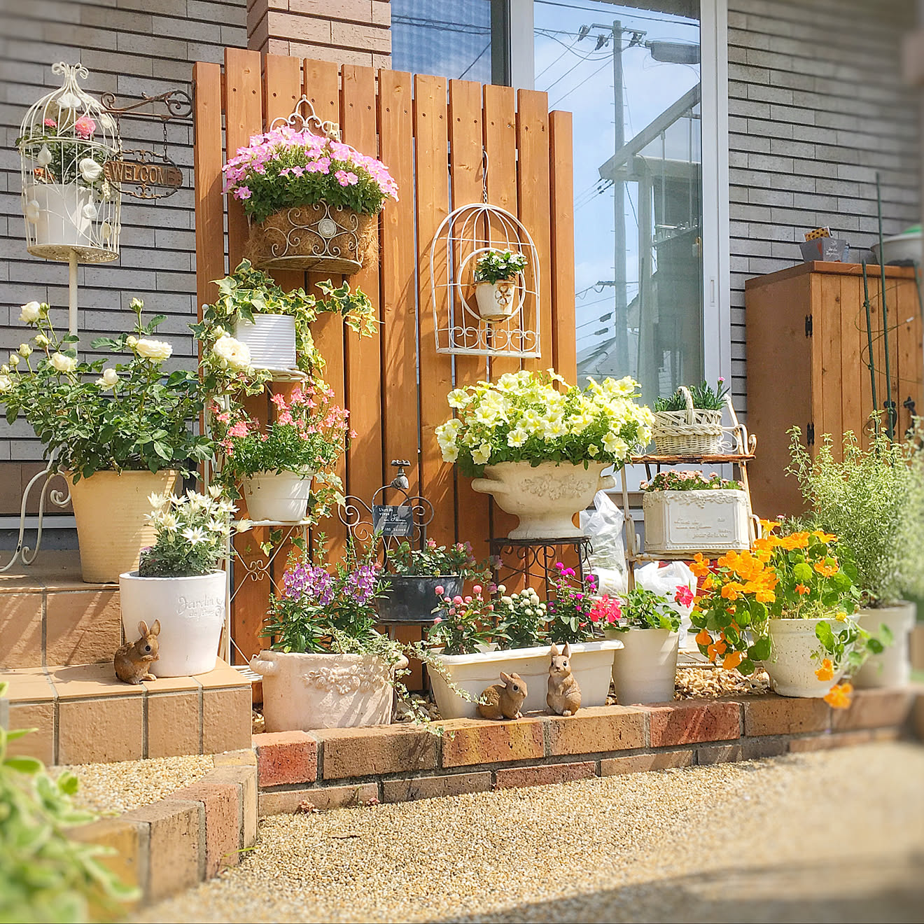 花壇のオシャレな画像やレイアウト実例は？