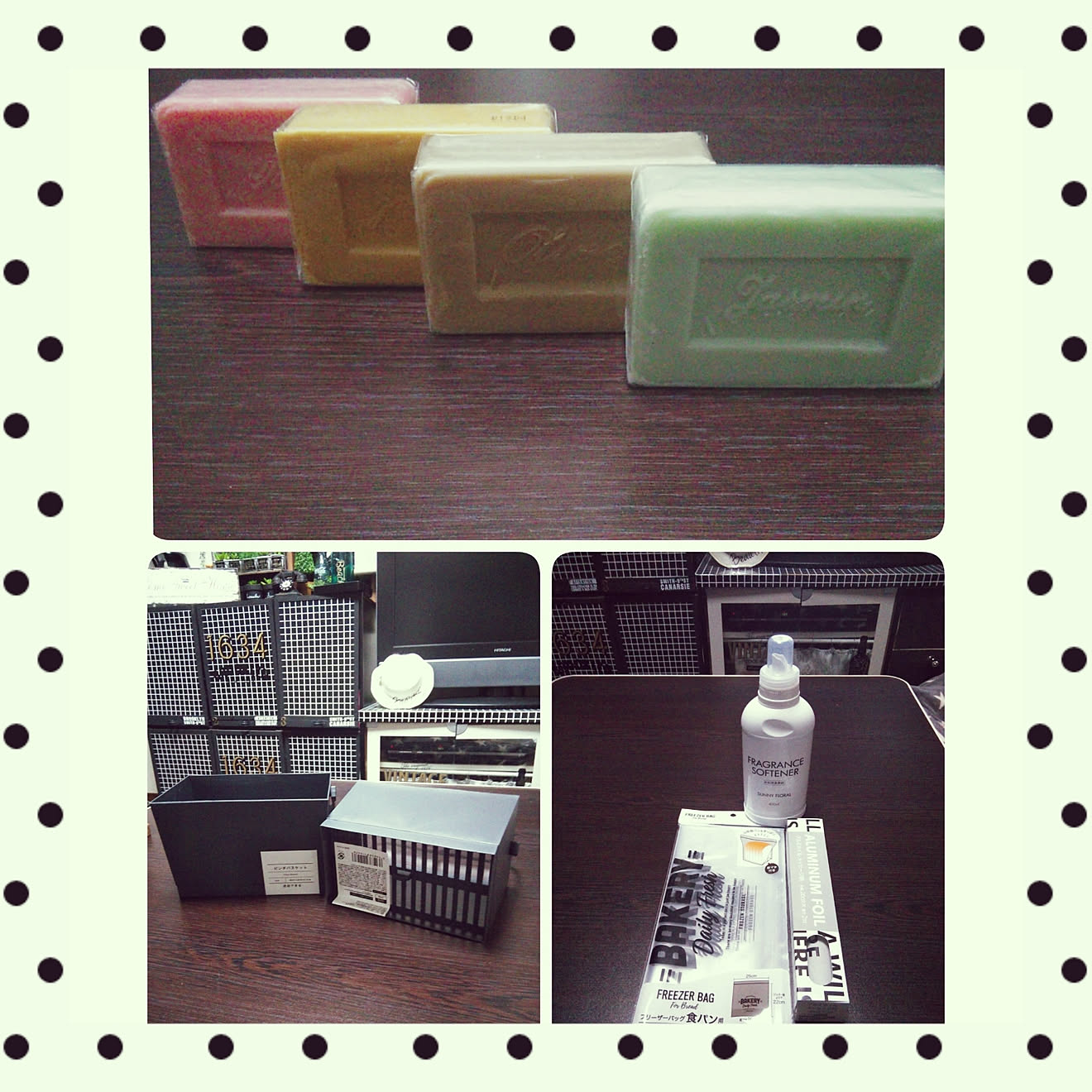 机/セリア/ダイソー/マルセイユ石鹸/100均大好き...などのインテリア実例 20181106 062837 ｜ RoomClip（ルームクリップ）
