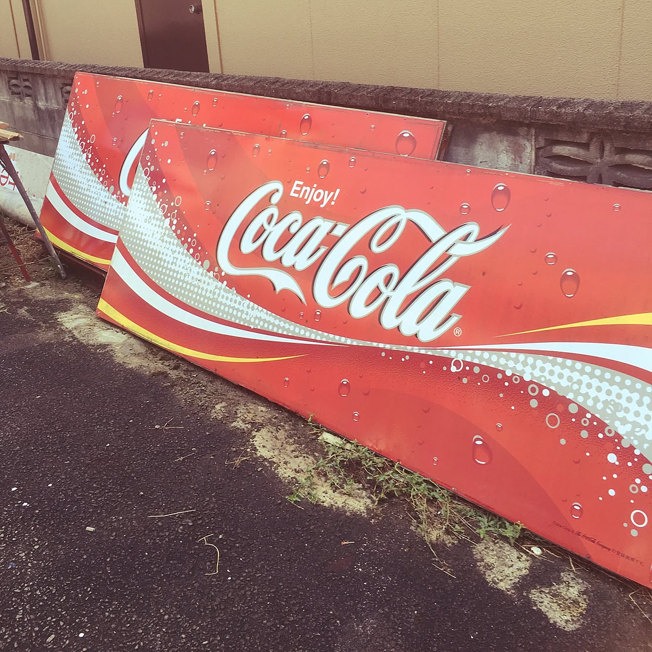 壁/天井/コカコーラ看板/アメリカン/Westfield/JUNK GARDEN...などのインテリア実例 20160808 11