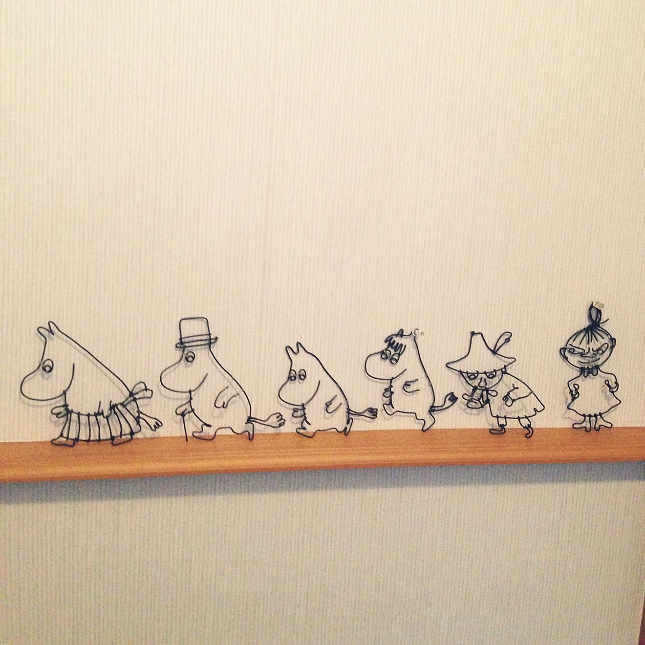 Moomin Wire Art