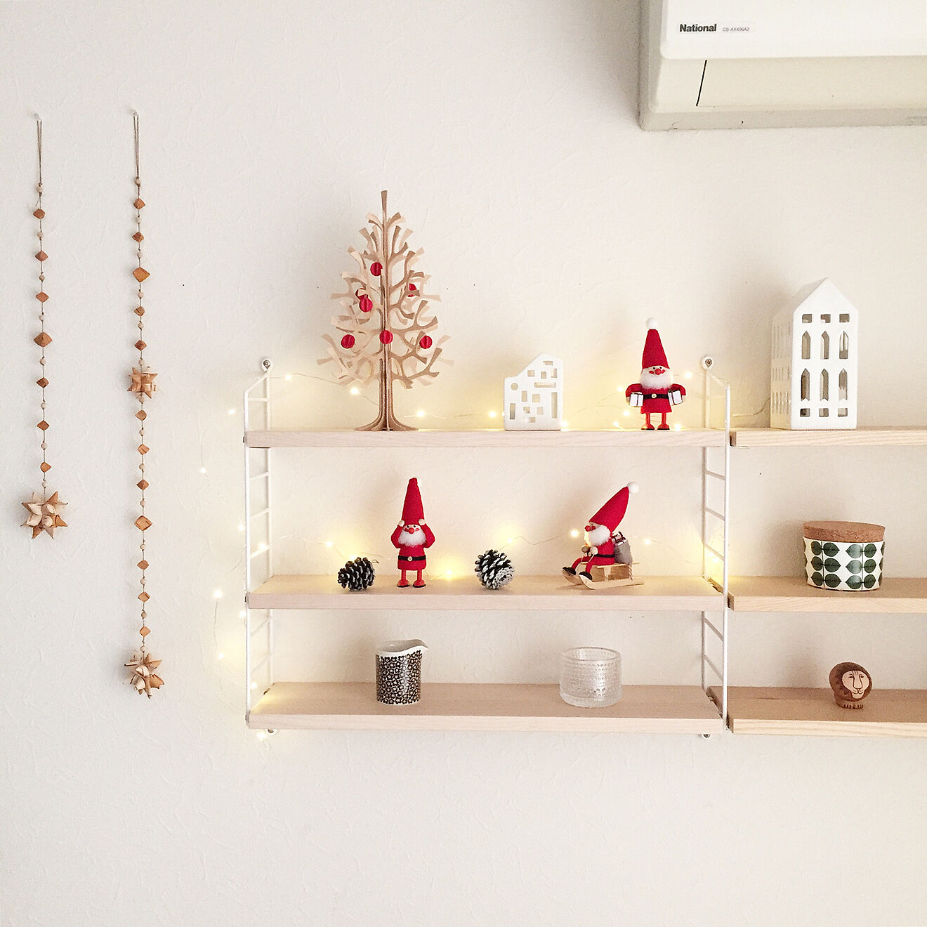おしゃれなクリスマス雑貨と飾り方アイデア集。北欧風や手作りできる実例も