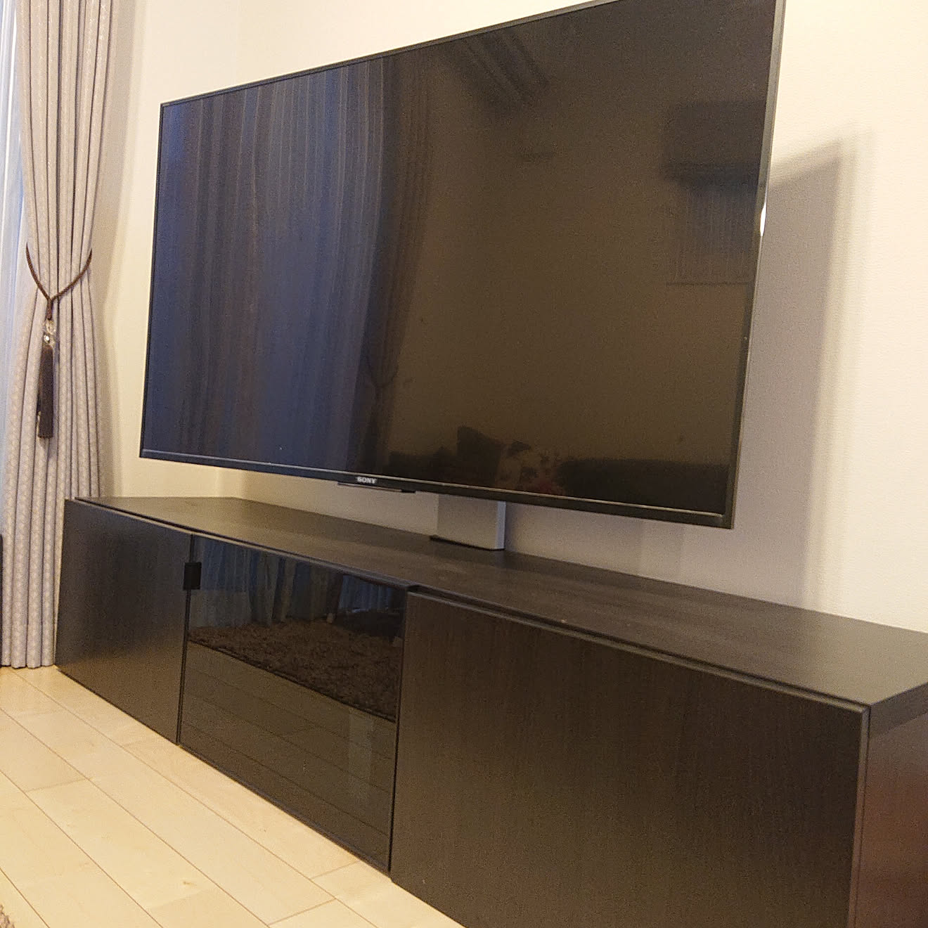 リビング/IKEA/BESTA/UPPLEVA/BRAVIA 55...などのインテリア実例 - 2019-07-03 18:28:10 ｜  RoomClip（ルームクリップ） | RoomClip（ルームクリップ）