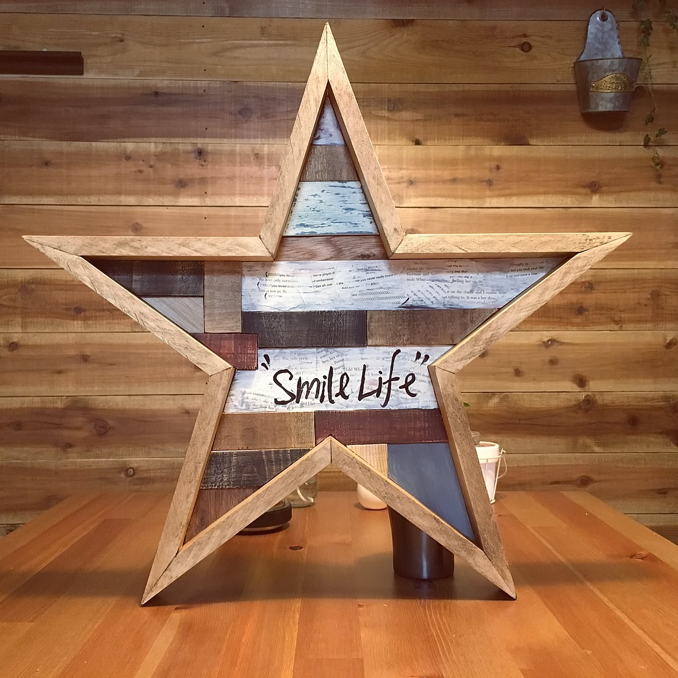 壁/天井/バーンスター/星/星型オブジェ/DIY...などのインテリア実例 20160416 030320 | RoomClip