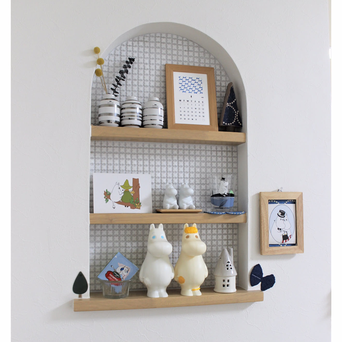 Minimalist Moomin Display