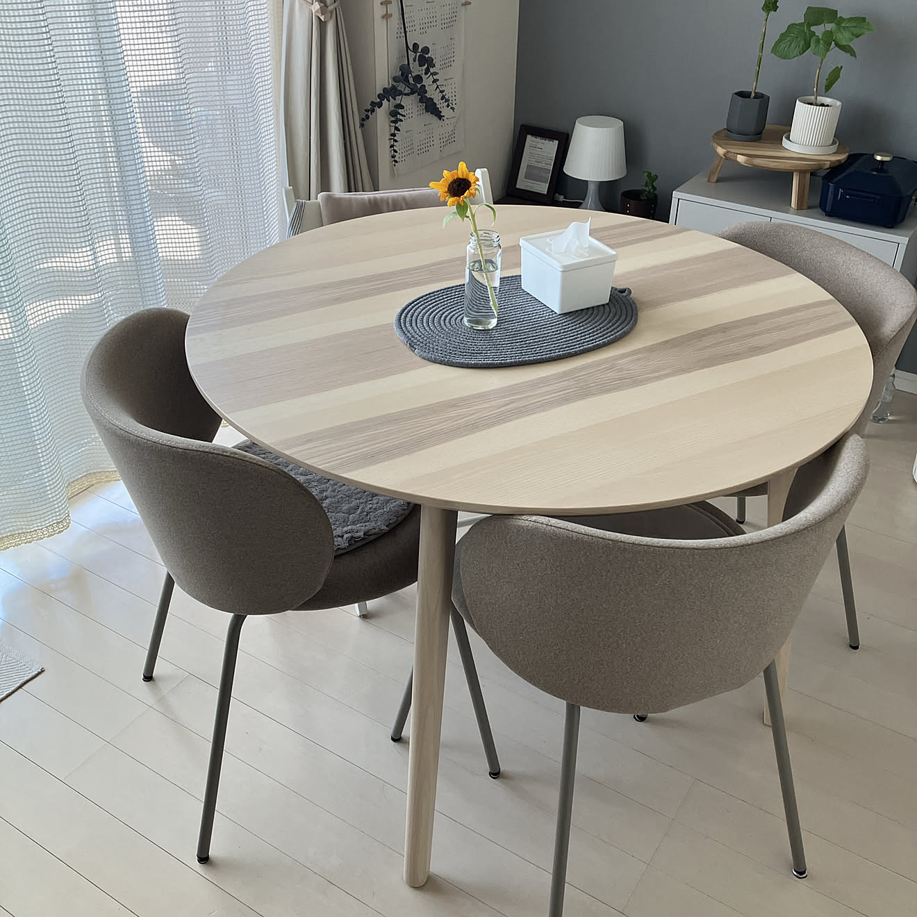 極美品 IKEAクリルボー チェア ブルー 2脚セット 2024 極美品 IKEA