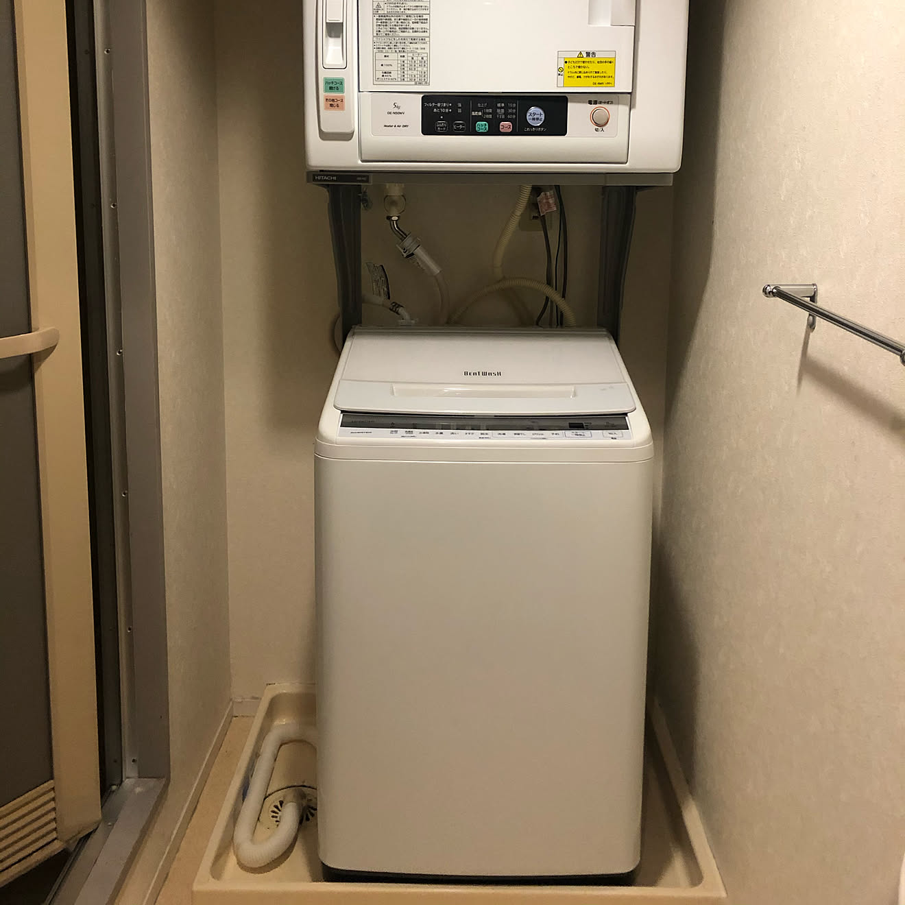 日立 乾燥機 5キロ DE-N50WV-W ホワイト