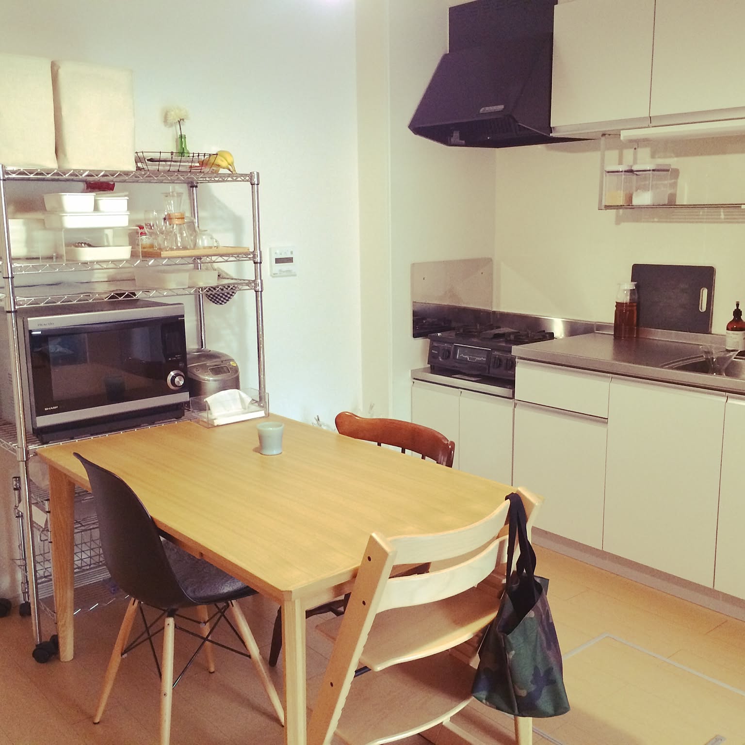 Kitchen/賃貸/シンプル/2DKのインテリア実例 20141212 164500 RoomClip (ルームクリップ)
