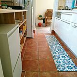 キッチン　色　イメージの写真
