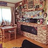 男子部屋の写真