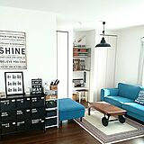 インダストリアル　家具の写真