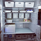 冷蔵庫整理の写真