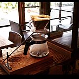 コーヒーフィルター台DIYの写真