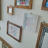 壁かけ棚の写真