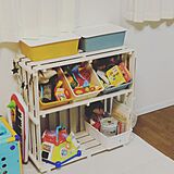 子供おもちゃ置き場の写真
