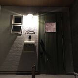 玄関照明の写真
