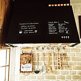 カフェ風黒板の写真