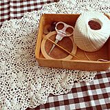 編み物の写真