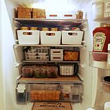 冷蔵庫 収納の写真