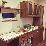 食器棚の写真