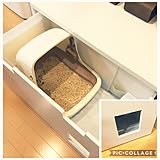 猫トイレカバーの写真