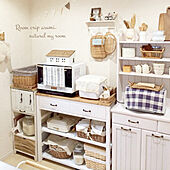 「白×木×カゴ。ほっこりカフェな雑貨屋さんキッチン」 by asamiさん