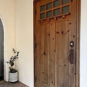 放置されたドア/かわいそうなドア/死にかけたオリーブの木/2023.1.26/漆喰壁DIY...などのインテリア実例 - 2023-01-26 19:22:56