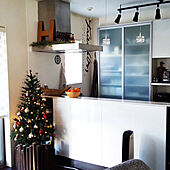 キッチン/クリスマス/クリスマスツリー120cmのインテリア実例 - 2022-12-10 09:53:39