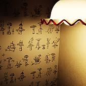 壁 天井 ふすま紙 まだまだな我が家 レトロも好き 男前もかわいいも好き などのインテリア実例 15 02 12 08 31 44 Roomclip ルームクリップ