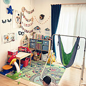 子供の写真を飾る/トミカ♡/IKEAのテーブル/ロディーちゃん♡/おもちゃスペース...などのインテリア実例 - 2020-10-11 12:46:07