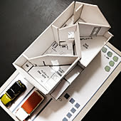 部屋全体 建築模型 100分の１模型 楽しい妄想間取りのインテリア実例 19 04 13 16 08 59 Roomclip ルームクリップ