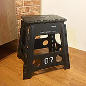 踏み台 折りたたみ踏み台 ダイソー ダイソー400円商品 白とグレーのインテリア などのインテリア実例 19 01 30 13 32 45 Roomclip ルームクリップ