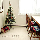 ウィンザーチェア/ダイニング/ニトリのツリー/クリスマスツリー/Xmas...などのインテリア実例 - 2022-12-02 20:03:47