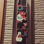 玄関/入り口/クリスマス飾りのインテリア実例 - 2022-12-04 03:26:47
