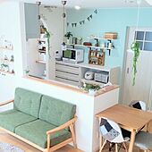 「毎日楽しい♪家事効率も良いスッキリ＆可愛い空間」憧れのキッチン vol.122 sakuさん