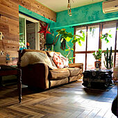 心安らぐ空間を作りたい方必見♡目にも優しい緑色を使ったお部屋実例