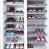 スッキリ玄関を目指したい方必見！空間を上手に活用する靴箱の収納アイデア