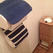 取り換えるだけで変身♡セリアのトイレットペーパーカバー