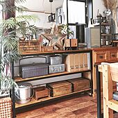 どのお部屋にも木の温もりを♪木製の素敵な収納家具のある風景