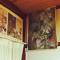壁/天井/植物/日本画のインテリア実例 - 2015-07-04 22:59:17