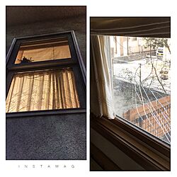 壁/天井/小窓/割れてる/なんてこった/窓...などのインテリア実例 - 2017-03-18 09:40:26
