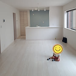 部屋全体/アクセントクロス/建売/サンゲツ壁紙/新築建築中...などのインテリア実例 - 2020-10-03 16:22:10