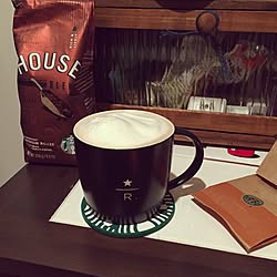 キッチン/Starbucks/一人暮らし/STARBUCKS COFFEE/coffee...などのインテリア実例 - 2015-12-22 22:22:57