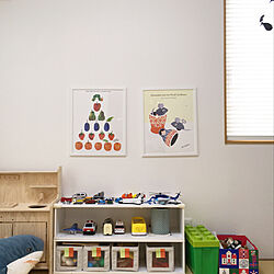 壁/天井/IKEA/アートのある部屋/DIY/こどものおもちゃ...などのインテリア実例 - 2018-09-25 11:45:11