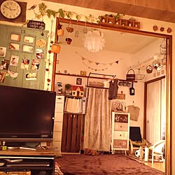 部屋全体/なちゅきち/コルクボードリメイク/セリア/3COINS...などのインテリア実例 - 2014-12-12 17:56:55