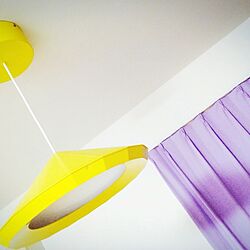 壁/天井/カーテン/IKEA/照明/一人暮らしのインテリア実例 - 2014-09-18 21:46:15