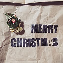 リビング/ハンドメイド/クリスマス/クリスマスツリーのインテリア実例 - 2015-11-19 22:20:57