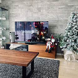 リビング/IKEA/ラフセメント/ACTUS/クリスマスツリー150cm...などのインテリア実例 - 2023-11-17 15:25:06