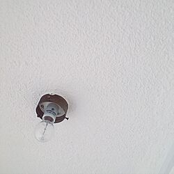 壁/天井/裸電球/照明のインテリア実例 - 2017-04-17 11:32:55