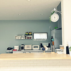 ニトリ/無印良品 壁に付けられる家具/キッチンのインテリア実例 - 2022-09-01 10:31:43