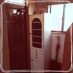 玄関/入り口/レトロな食器棚のインテリア実例 - 2013-11-19 12:14:33